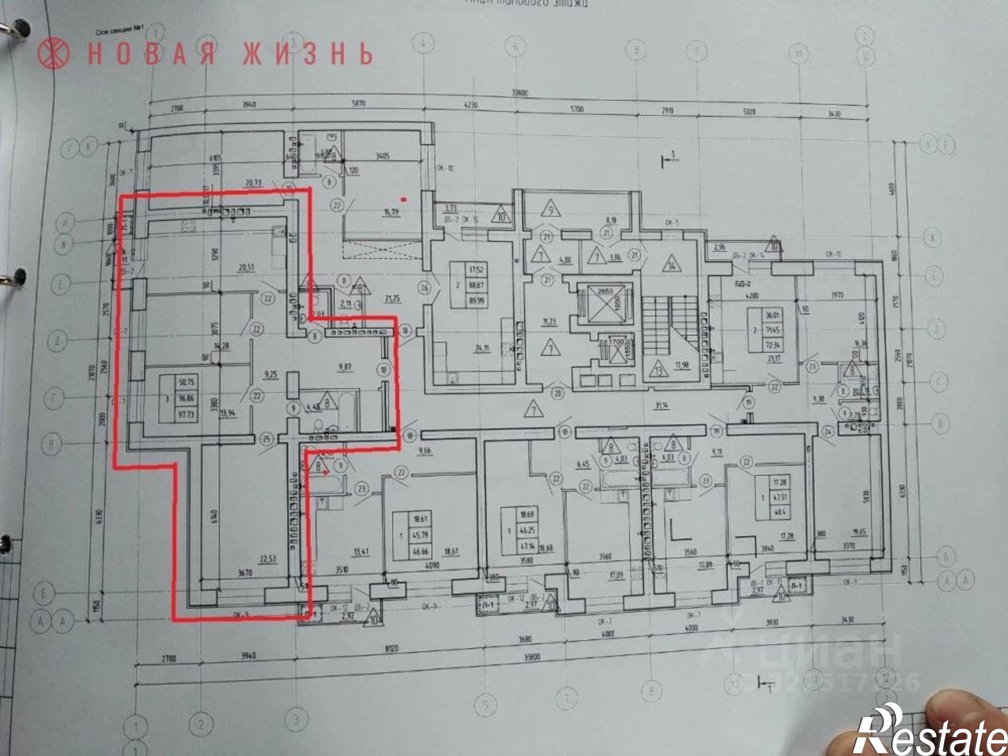 Купить квартиру за 13 682 200 рублей на Кирова пр-кт, 253