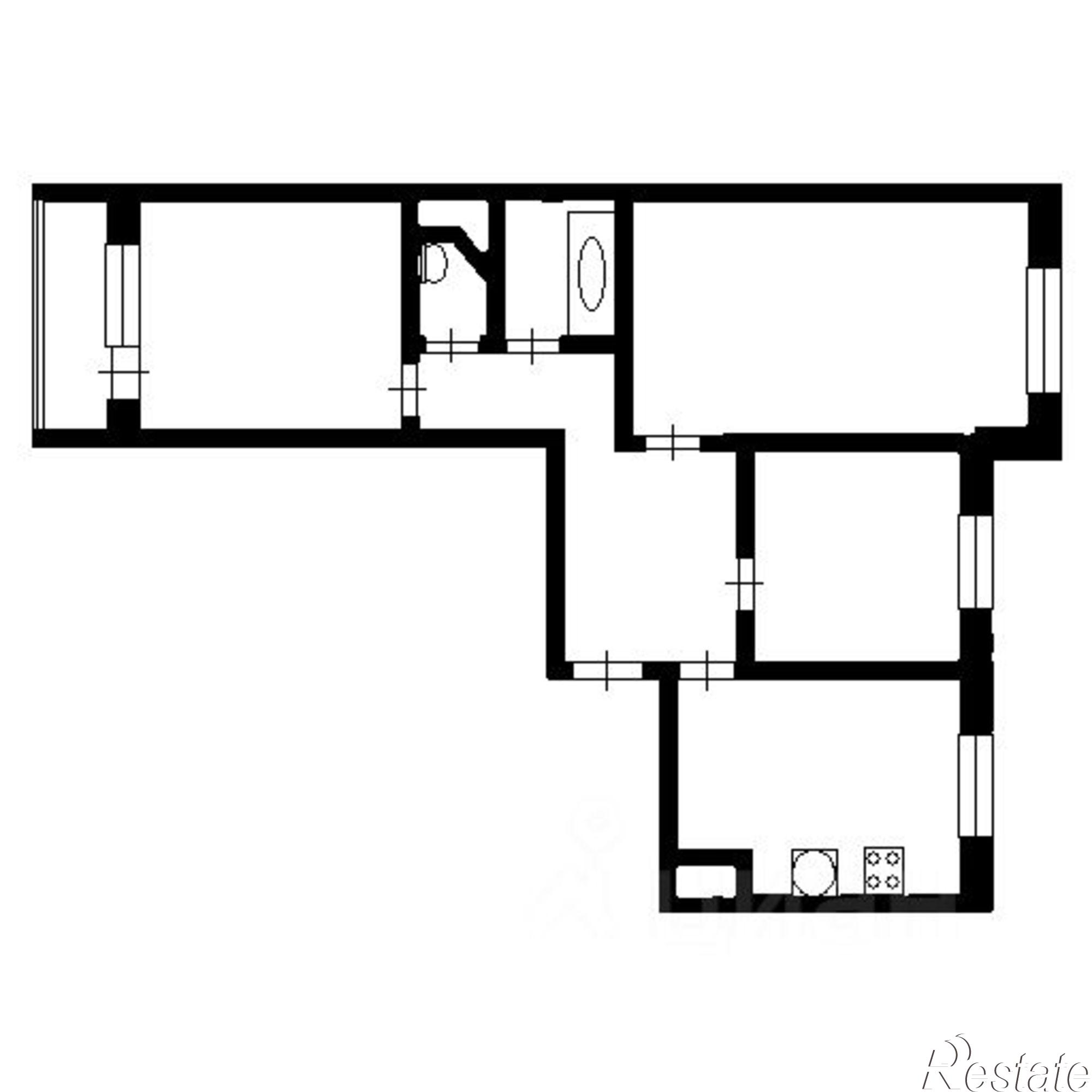 Купить квартиру за 5 750 000 рублей на улица 40 лет Победы, 6