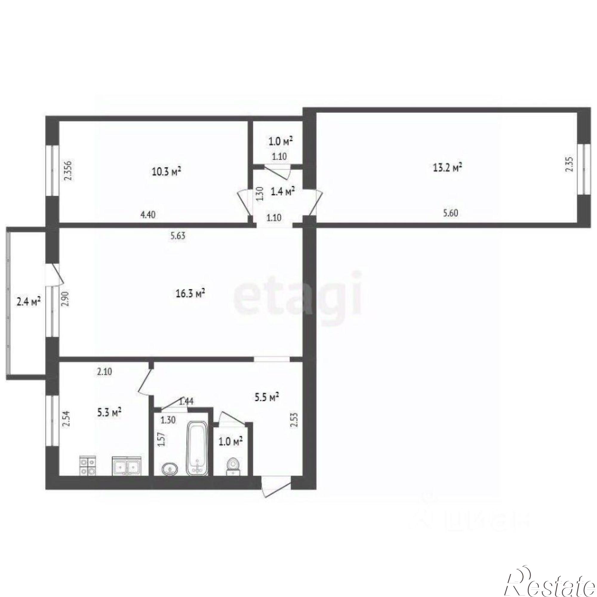 Купить квартиру за 7 450 000 рублей на городской округ Самара