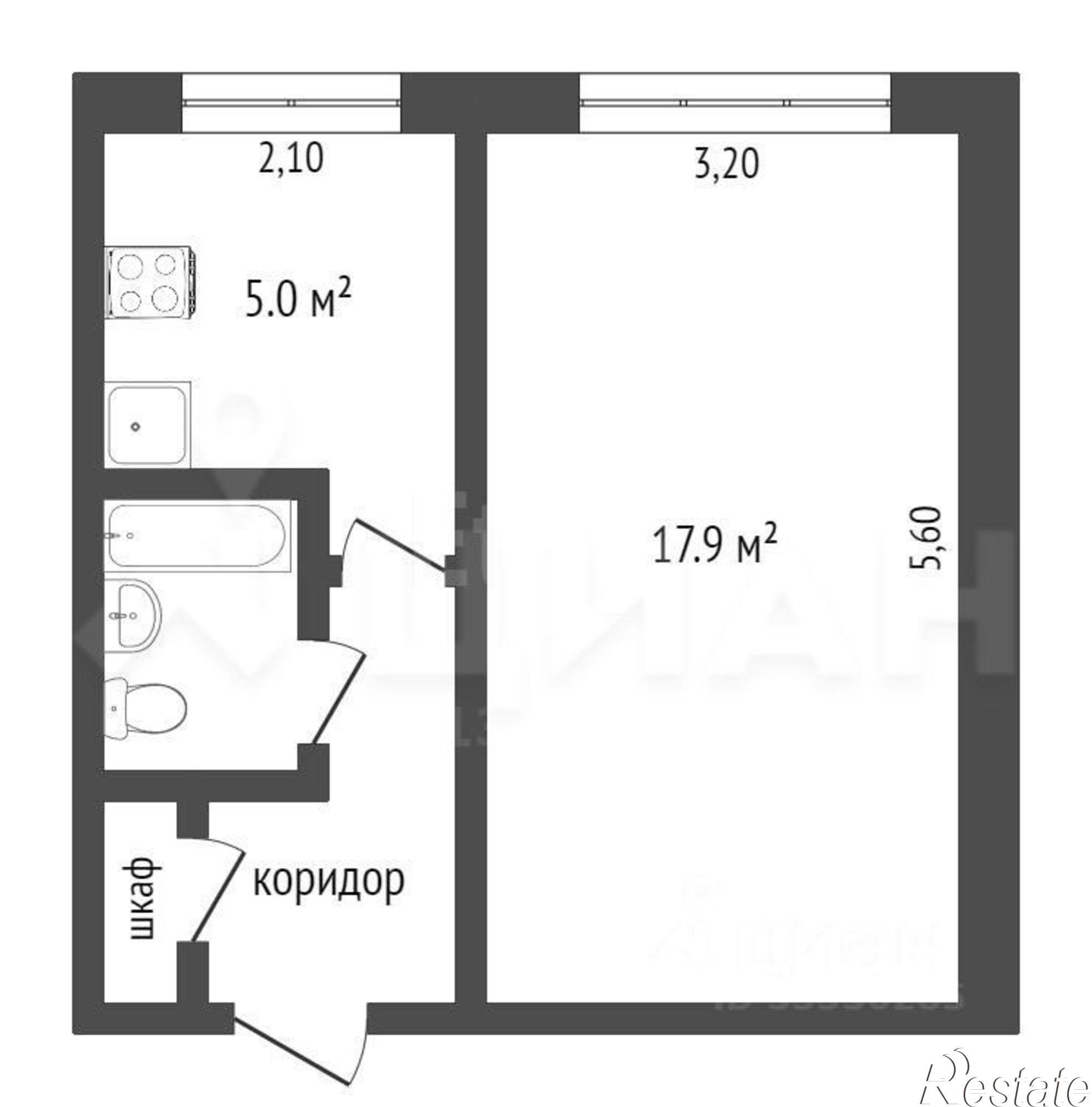 Купить квартиру за 1 800 000 рублей на мкр В-1, 27