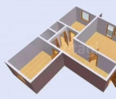 2-комн, 69кв м, этаж 2/6 ул Мурысева, 76А