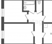 2-комн, 61кв м, этаж 9/10 Весенняя улица, 4