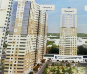 1-комн, 53кв м, этаж 8/25 улица Дыбенко, 27А