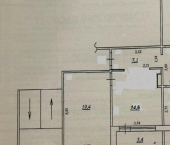 3-комн, 71кв м, этаж 8/12 улица Советской Армии, 105
