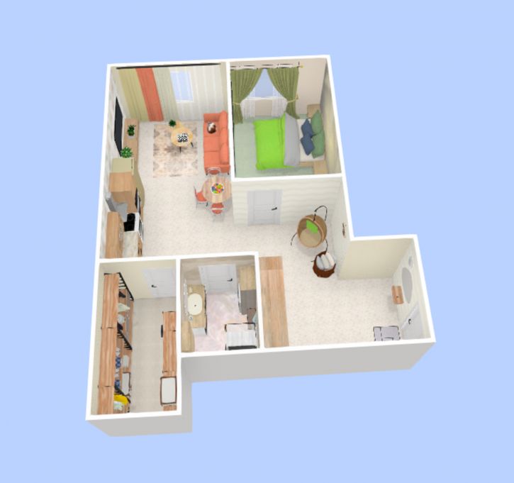 2-комн квартира Лемкова ул, 5,228