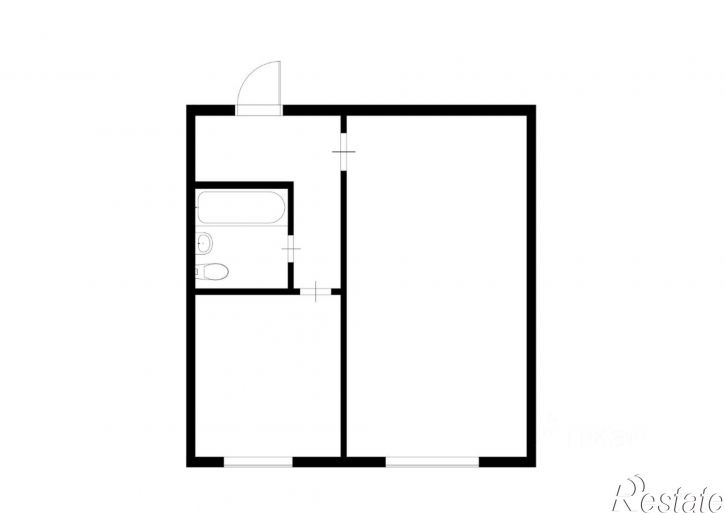 1-комн квартира Белорусская улица, 2,  д. 2