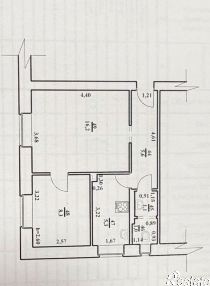 2-комн квартира Дорожная улица, 19,  д. 19