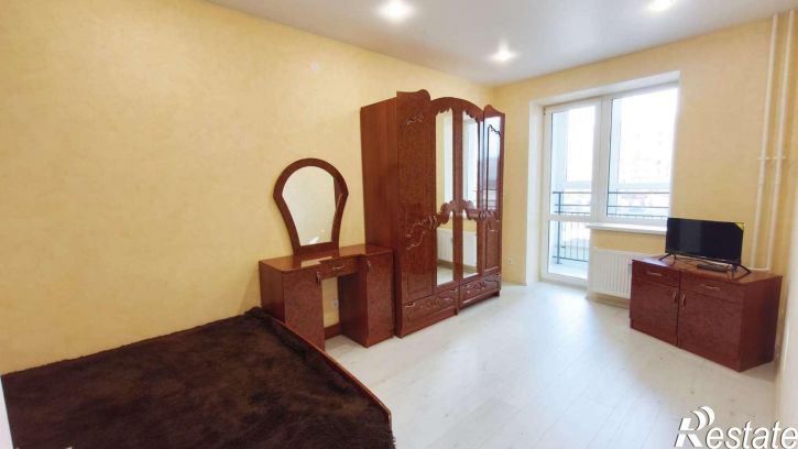 1-комн квартира улица Антонины Зубовой, 4