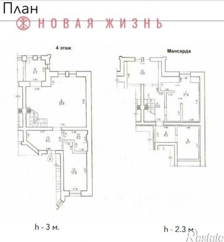 4-комн квартира Чапаевская ул, 140