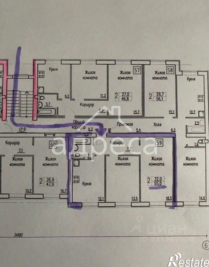 2-комн квартира ул Петра Монастырского, 4,  д. 4