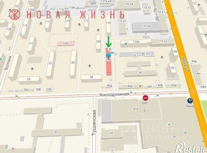 Торговое помещение Авроры ул, 106