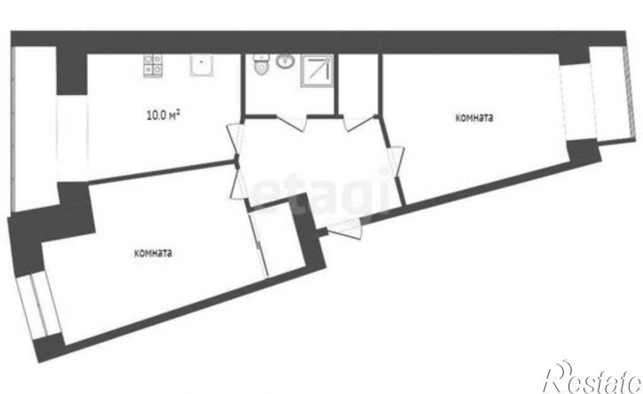 2-комн квартира Самара, Ново-Садовая улица, 215