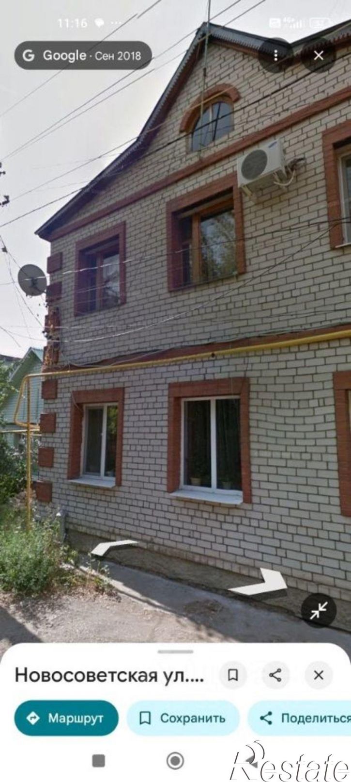 Коттедж/дом Самара, Новосоветская улица, 38