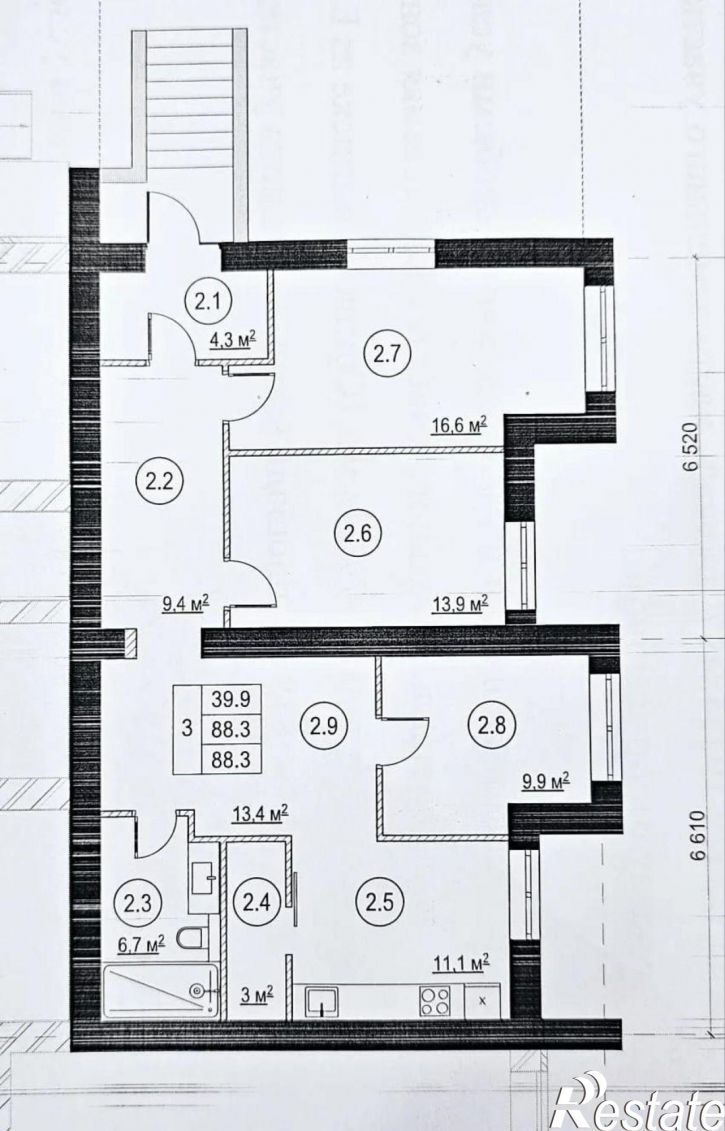 3-комн квартира Свердлова улица, 29