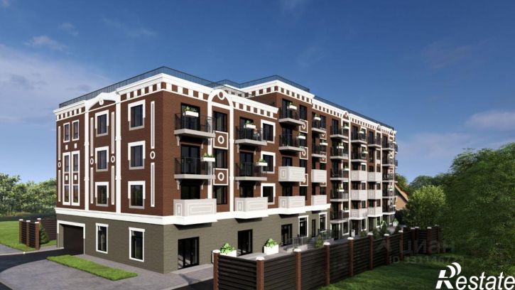 2-комн квартира в новом доме улица Фрунзе, 13