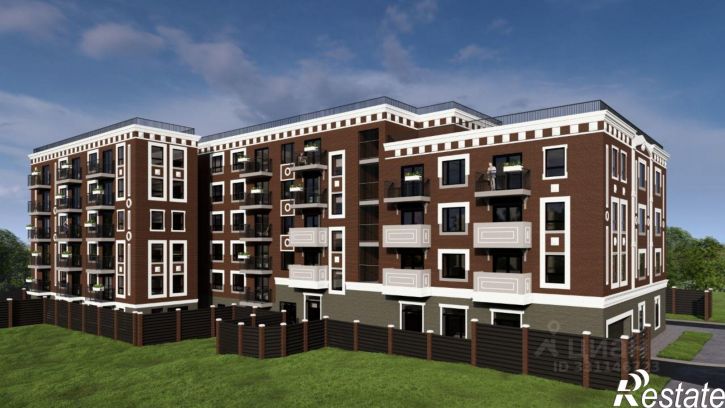 2-комн квартира в новом доме улица Фрунзе, 13