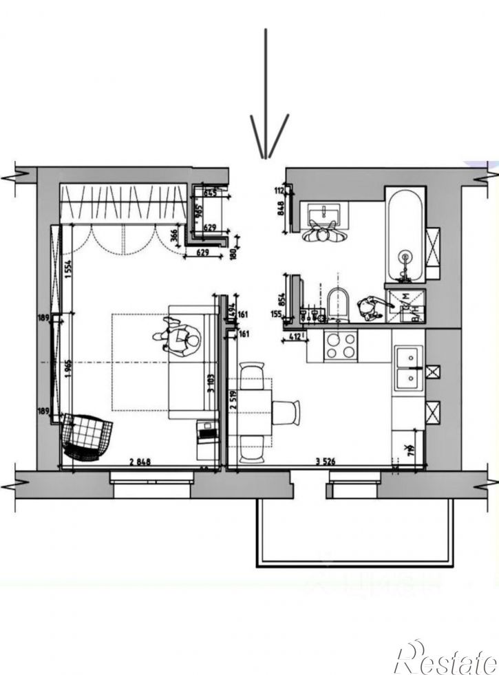 1-комн квартира Самара, 3-й проезд, 50Б