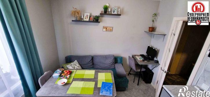1-комн квартира улица Анетты Басс, 2к1