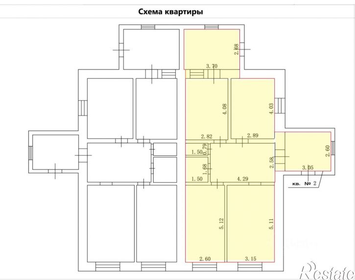 3-комн квартира Кинельский район
