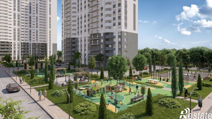 2-комн квартира в новом доме Московское шоссе, 18-й километр, 55