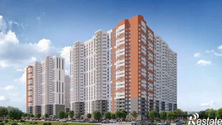 2-комн квартира в новом доме Московское шоссе, 18-й километр, 55