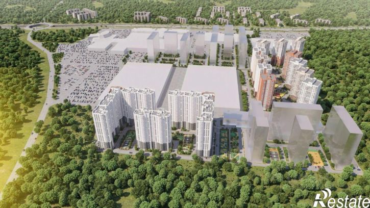 2-комн квартира в новом доме Московское шоссе, 18-й километр, 55