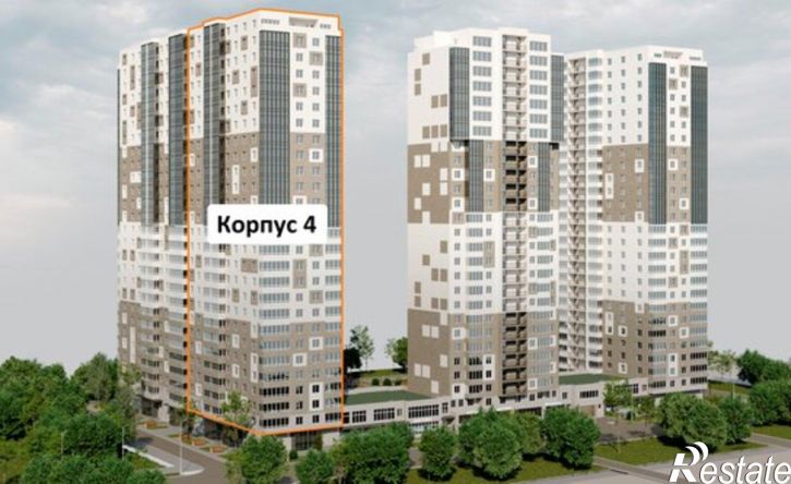 2-комн квартира в новом доме Самара, улица Дыбенко, 5