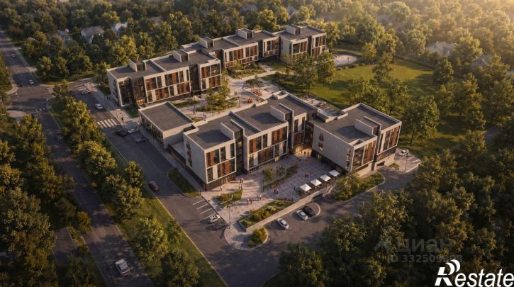 1-комн квартира в новом доме Барбошина Поляна, 9-я просека 2-я линия