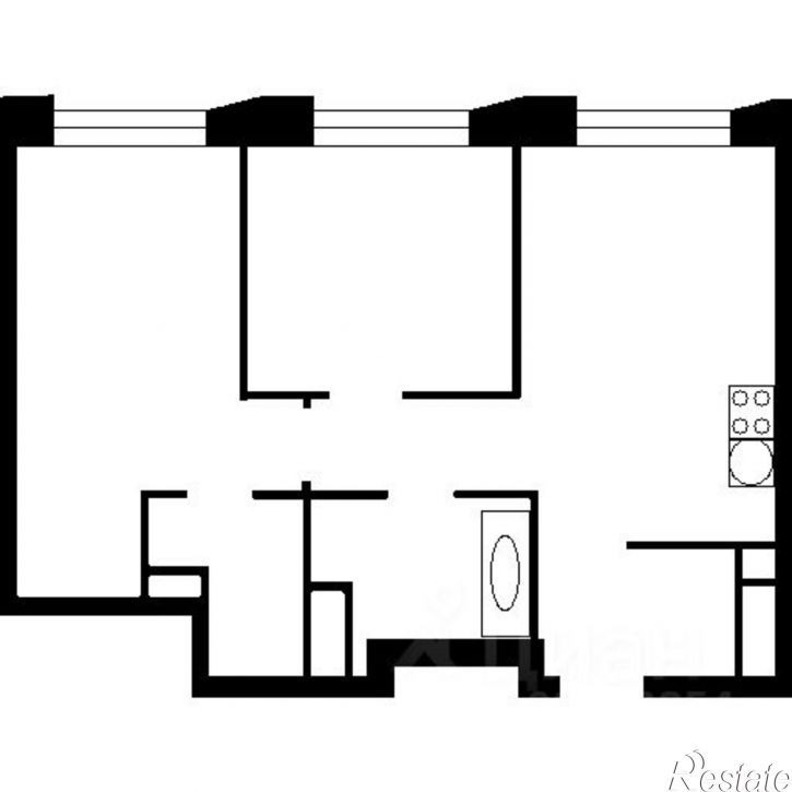 2-комн квартира ул Мира, 9,  д. 9