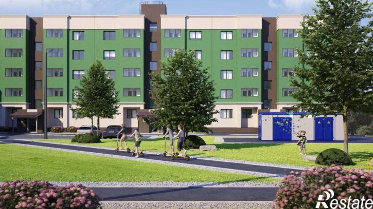 3-комн квартира в новом доме Волжский район