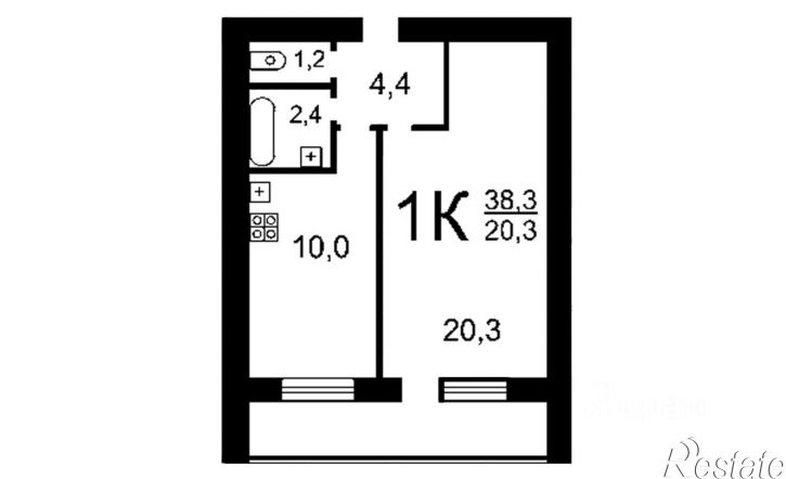 1-комн квартира Тольятти, 4-й квартал