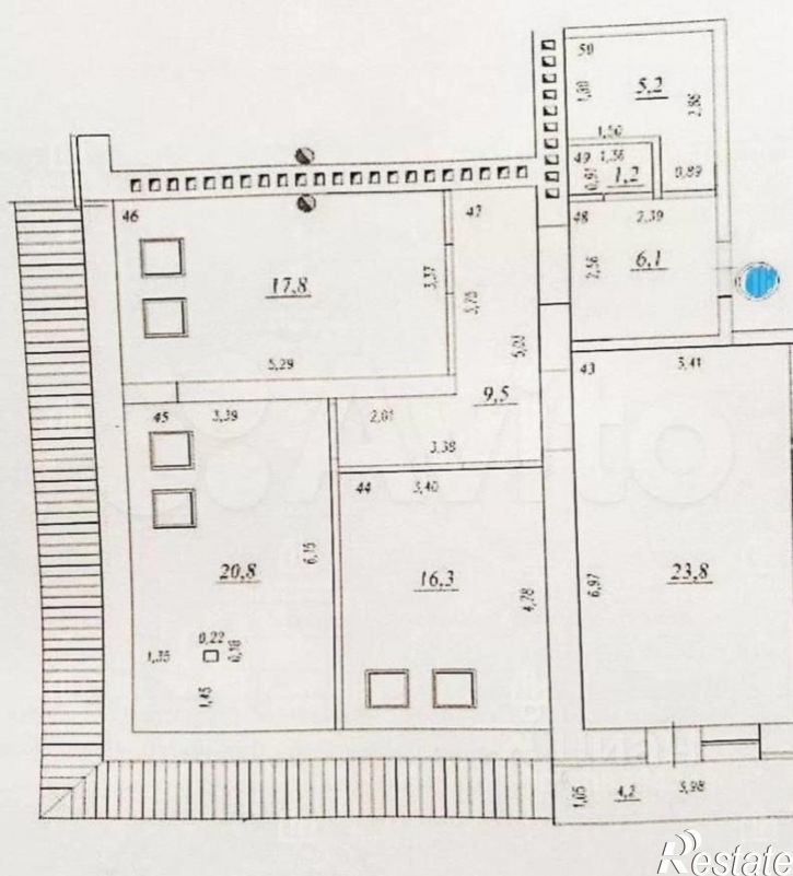3-комн квартира Самара, Галактионовская улица, 81