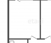 1-комн, 37кв м, этаж 3/9 кв-л 4, 12