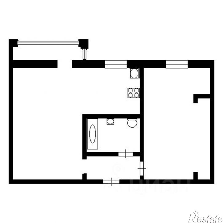 2-комн квартира Тольятти