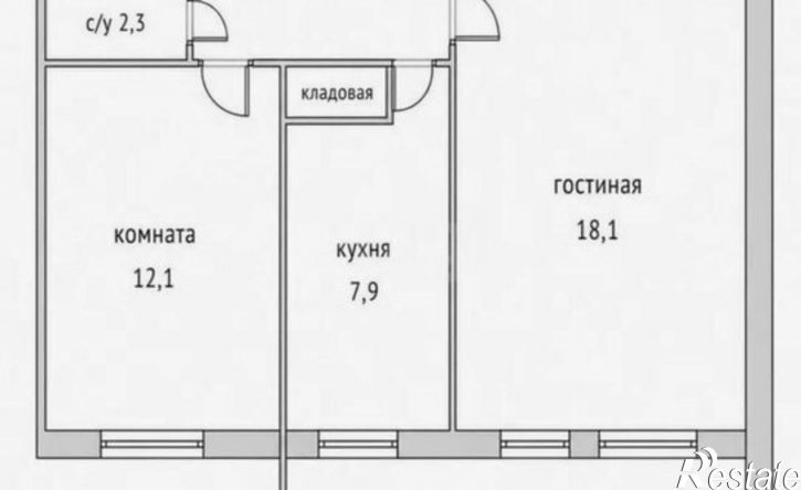 2-комн квартира Самара, улица Железной Дивизии, 11