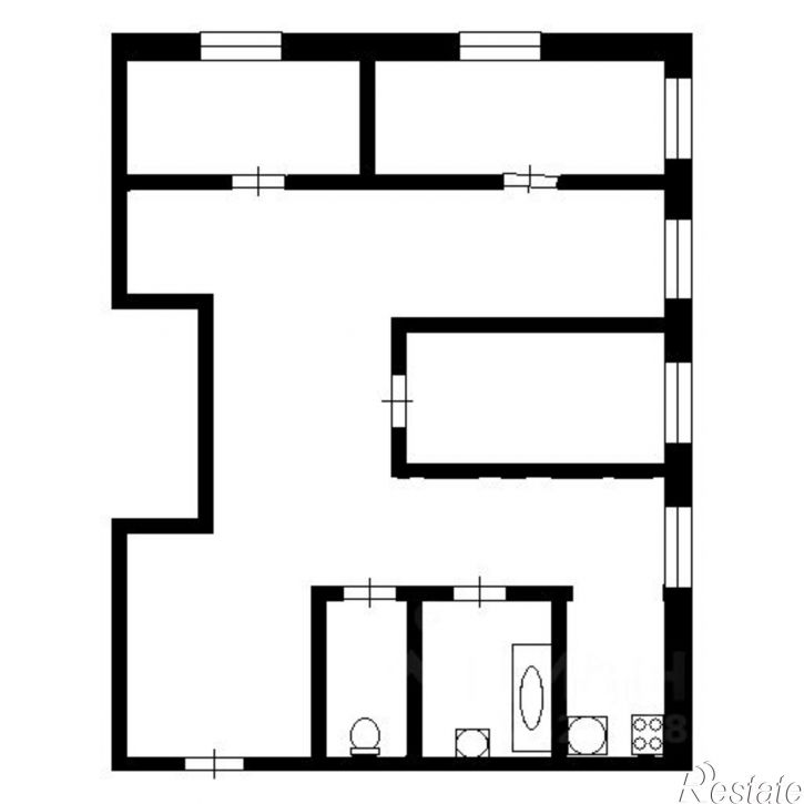 4-комн квартира ул Школьная, 3,  д. 3