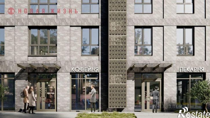 3-комн квартира в новом доме Спортивная улица, 15