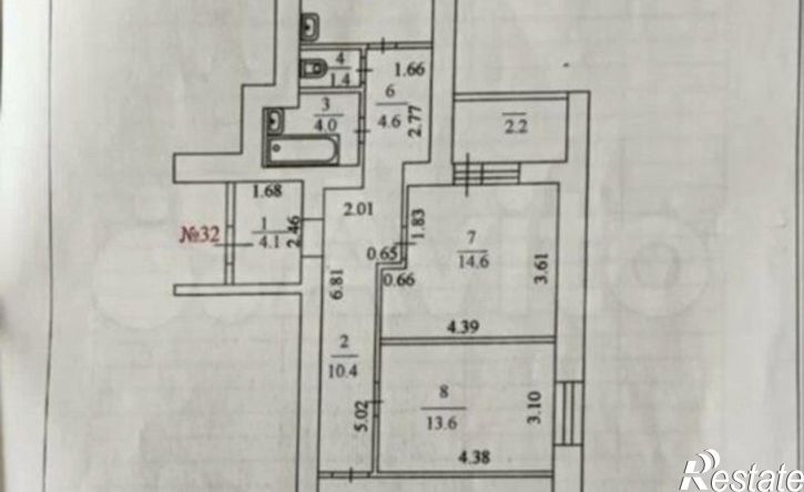 3-комн квартира Тольятти, Южное шоссе, 49