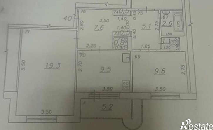 3-комн квартира Самара, посёлок Берёза, 1-й квартал, 5