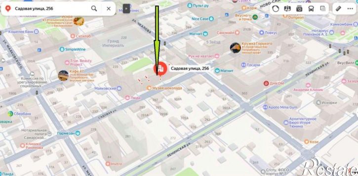 Торговое помещение Самара, улица Садовая,дом 256