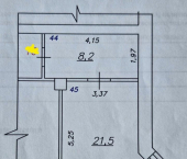 комната 29 кв м Самара, проспект Металлургов, 74