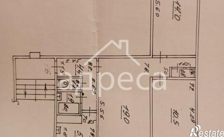 3-комн квартира Самара, проспект Карла Маркса, 438