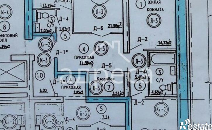 3-комн квартира Самара, проспект Карла Маркса, 436Б