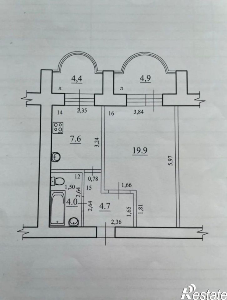 1-комн квартира Путейская улица, 39