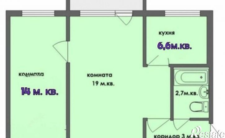 2-комн квартира ул Миронова, 22А,  д. 22А