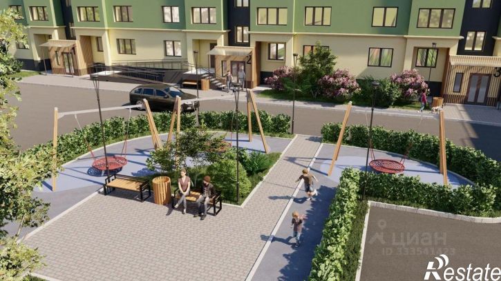 1-комн квартира в новом доме Волжский район