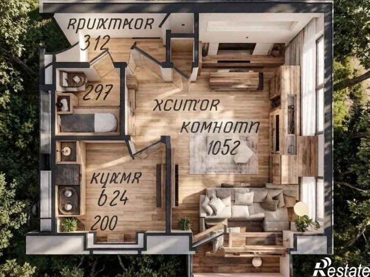 1-комн квартира улица Щорса, 3,  д. 3