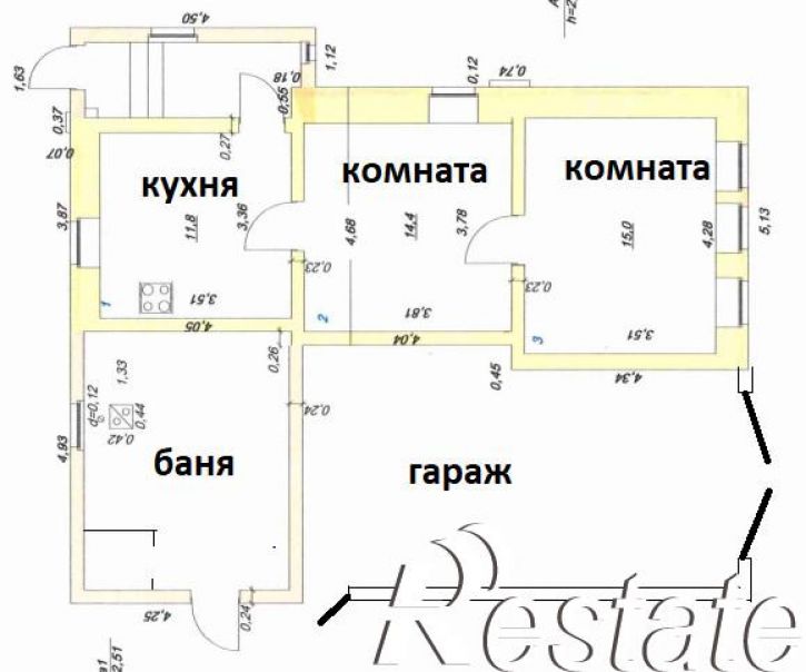 Коттедж/дом советская, 104