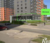 торговое помещение 194.2 кв м улица Олега Пешкова, 19к2